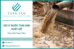 Xử lý nước thải sản xuất gỗ trọn gói