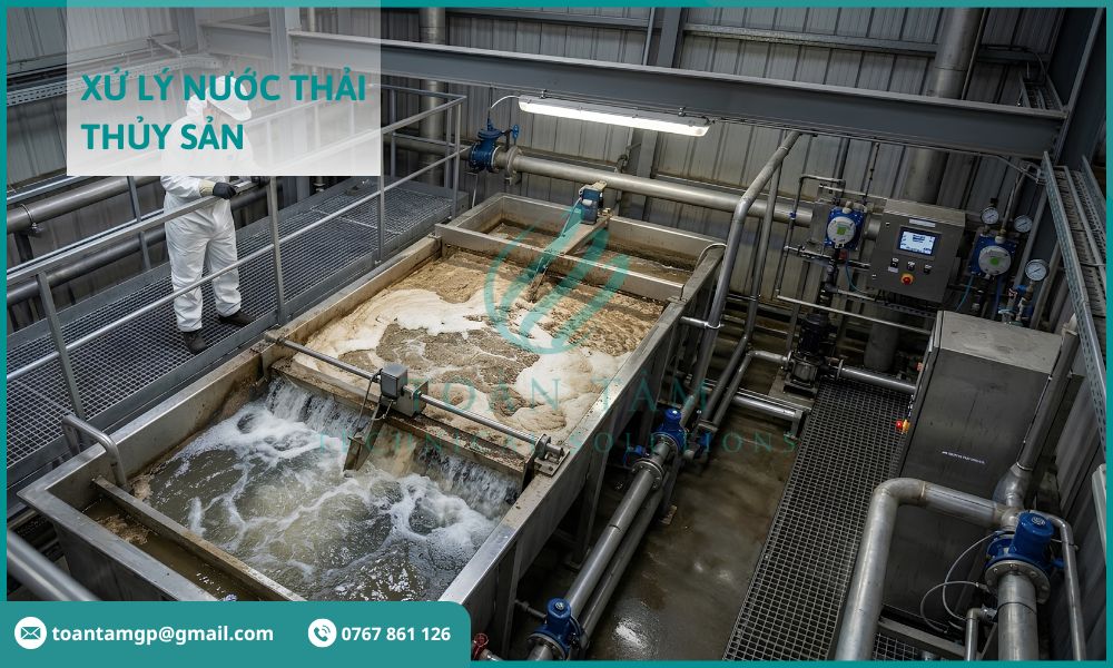 Giải pháp xử lý nước thải thủy sản – Môi Trường Toàn Tâm
