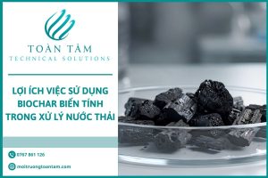 Lợi Ích Việc Sử Dụng Biochar Biến Tính Trong Xử Lý Nước Thải