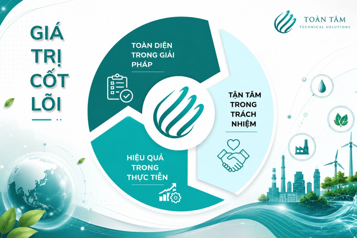 Các giá trị cốt lõi tại Toàn Tâm