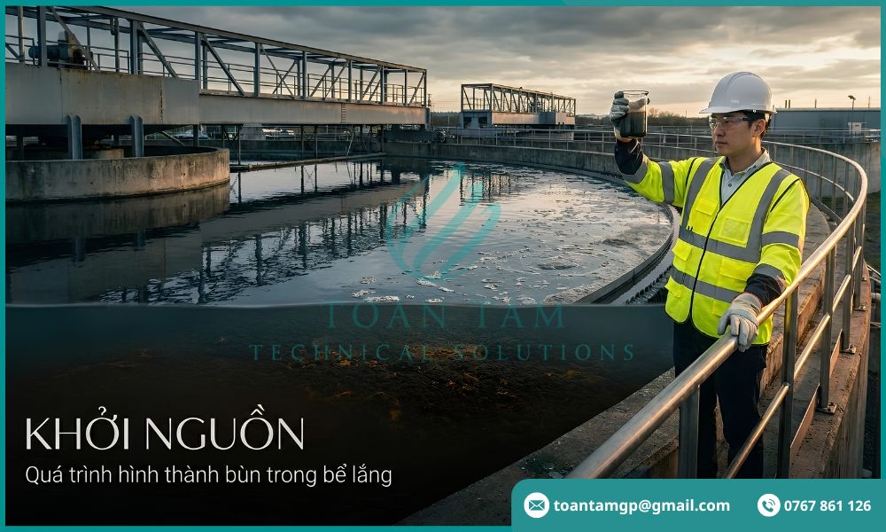 Quá trình hình thành bùn thải