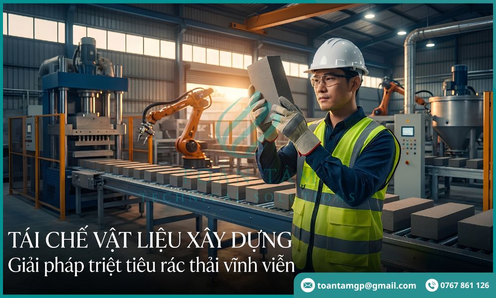 Giải pháp tái sử dụng bùn thải làm phân bón hữu cơ, vật liệu xây dựng, thu hồi Biogas