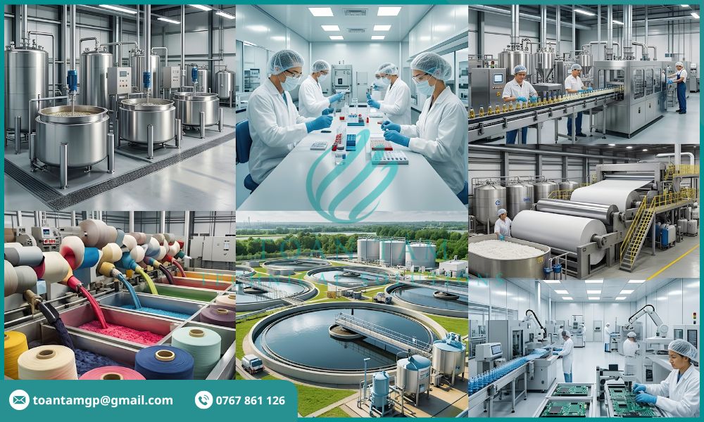 Các nghề thường xuyên dùng hóa chất