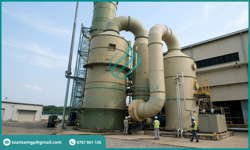 Cải tạo hệ thống xử lý khí thải