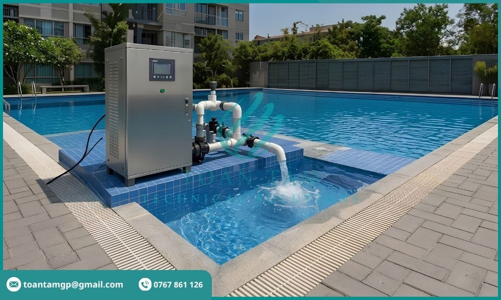 Công nghệ ozone xử lý nước hồ bơi