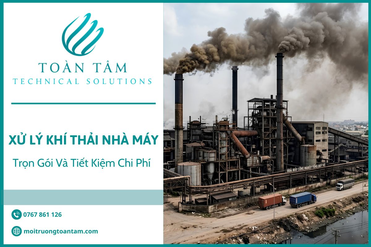 Dịch vụ xử lý khí thải nhà máy tiết kiệm