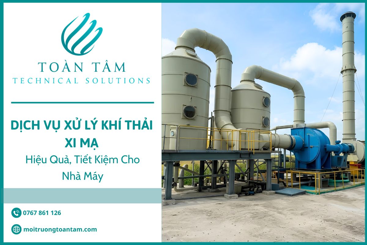 Dịch vụ xử lý khí thải xi mạ tiết kiệm