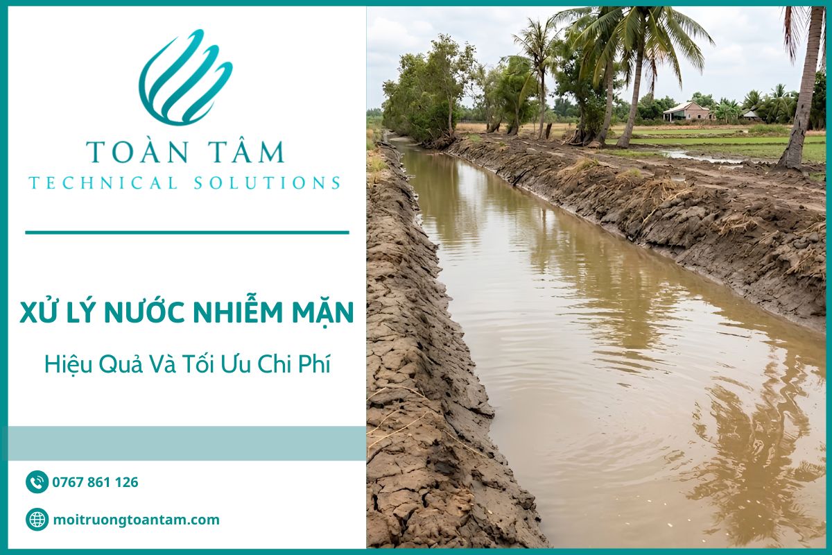 Dịch vụ xử lý nước nhiễm mặn hiệu quả