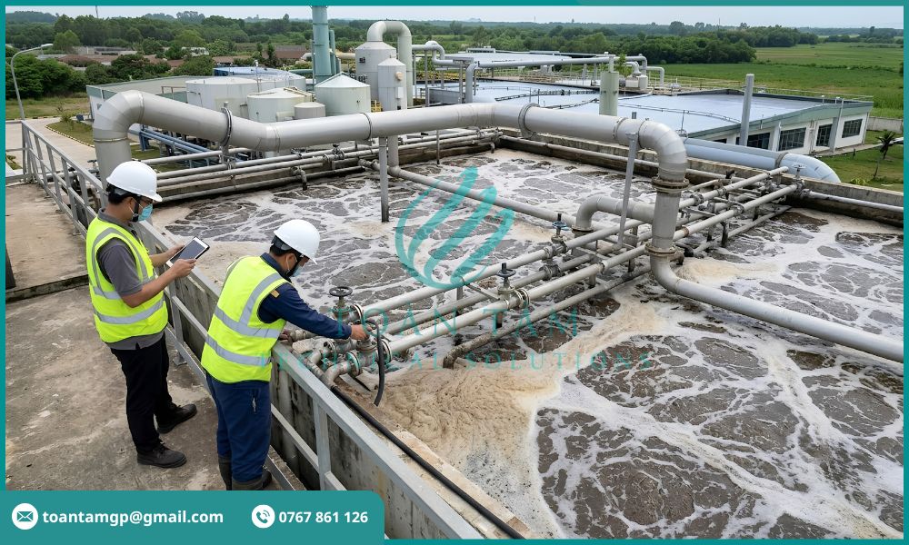 Doanh nghiệp xử lý mùi hôi nước thải