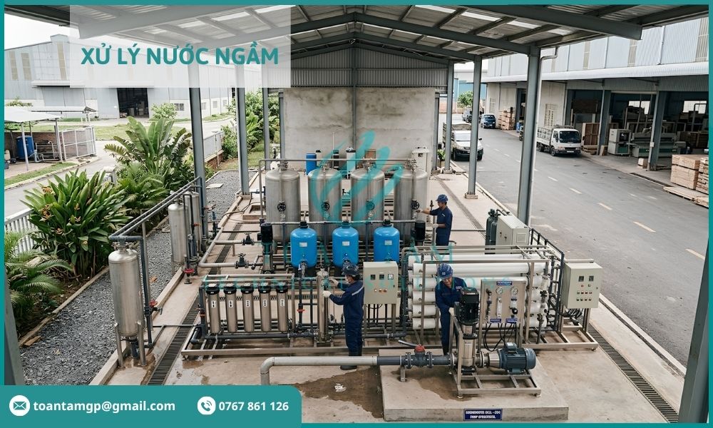 Giải pháp xử lý nước ngầm đạt chuẩn