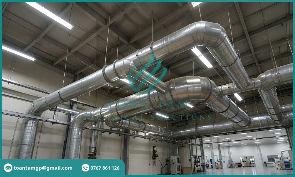 Hệ thống đường ống dẫn bụi