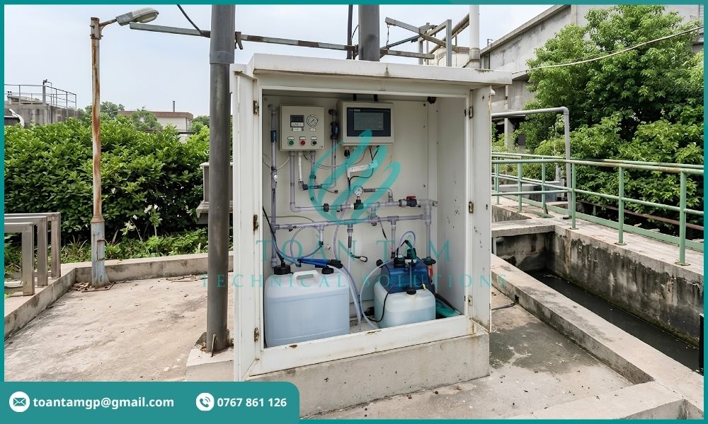 Hệ thống quan trắc nước thải tự động