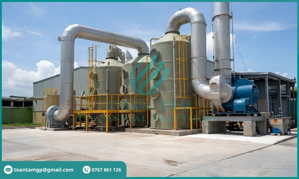 Hệ thống xử lý khí thải cho nhà máy