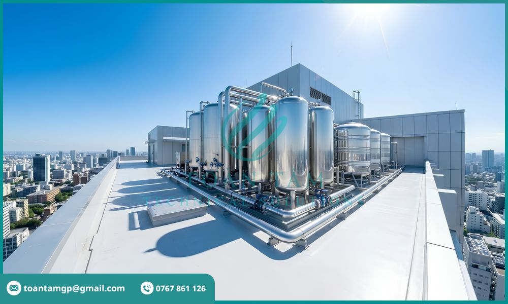 Hệ thống xử lý nước cấp sinh hoạt cho tòa nhà