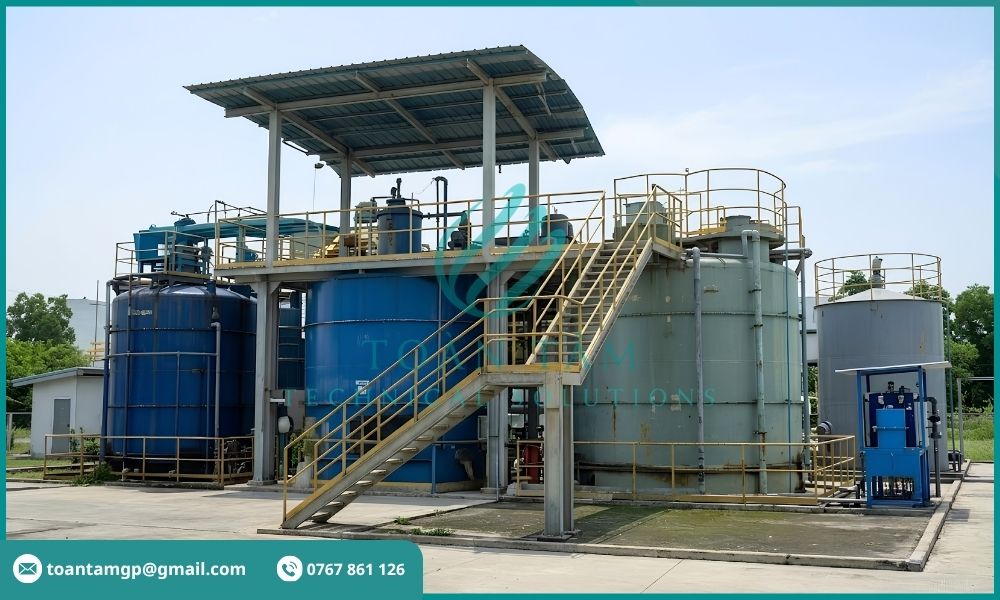 Hệ thống xử lý nước thải mực in hiệu quả