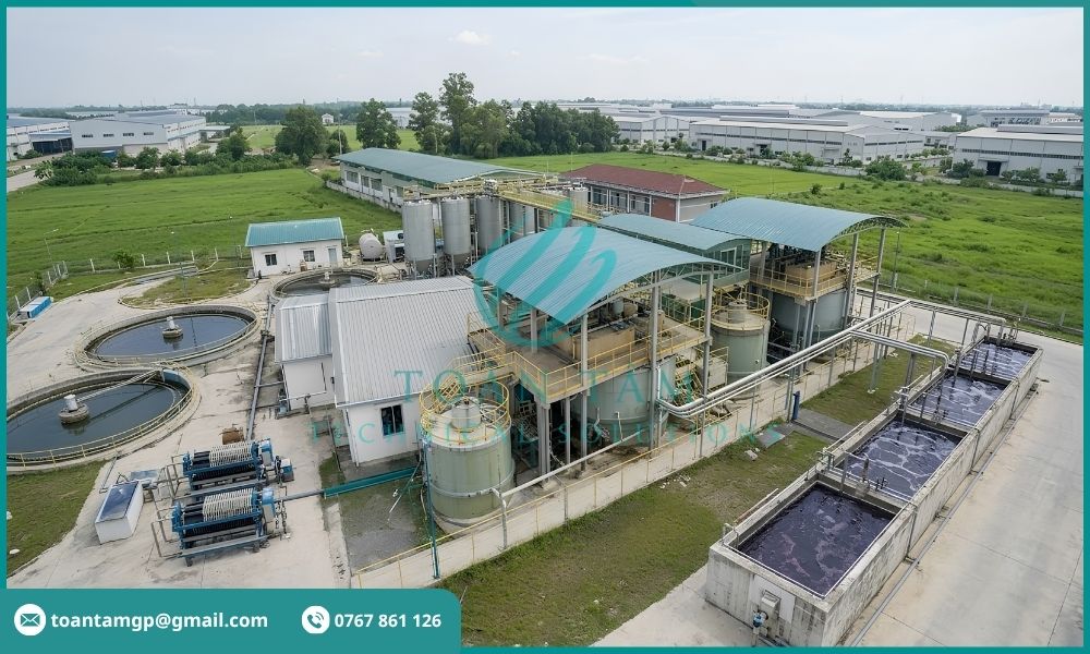 Hệ thống xử lý nước thải mực in