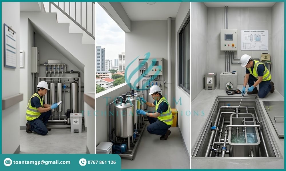 Hệ thống xử lý nước thải phòng khám phù hợp