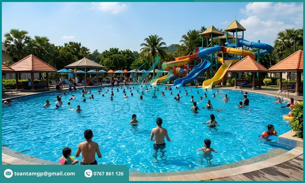 Hồ bơi kinh doanh công cộng