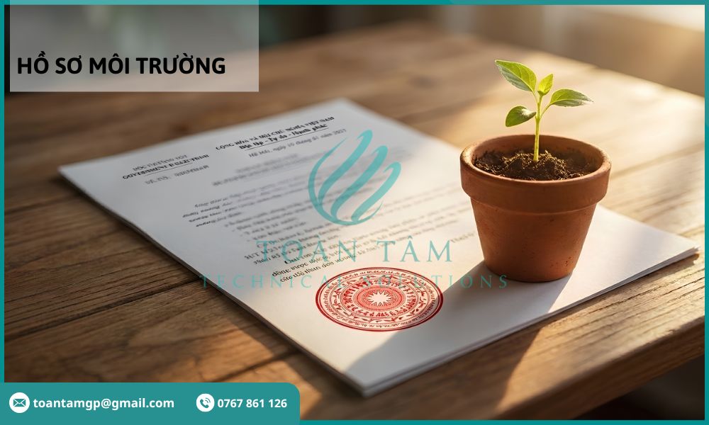Dịch vụ hồ sơ môi trường Toàn Tâm