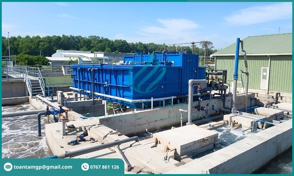 Lắp đặt hệ thống trên mặt bằng rộng