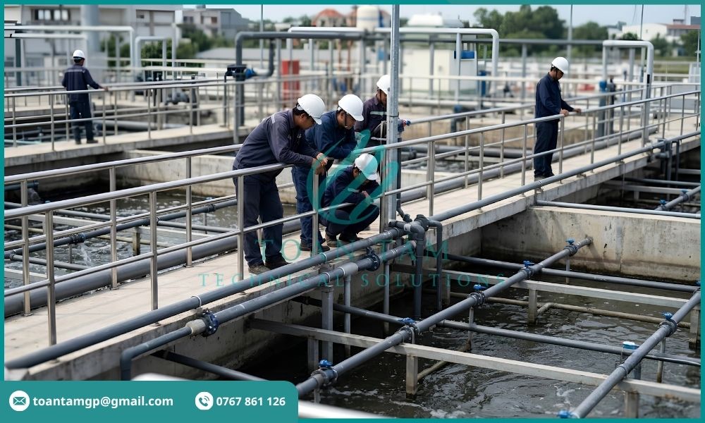 Nâng cấp hệ thống xử lý nước thải dệt nhuộm cũ