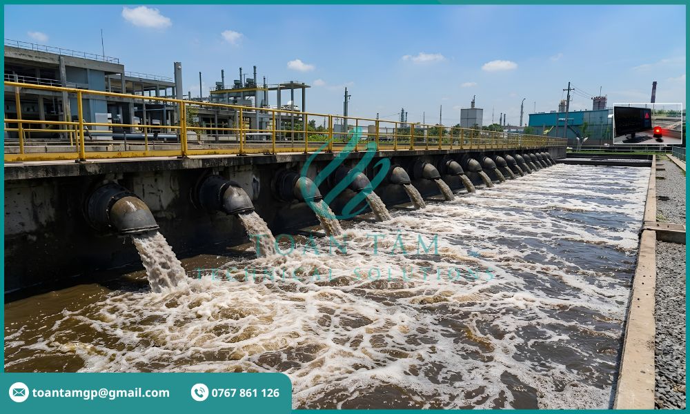 Nhà máy có lượng xả thải lớn