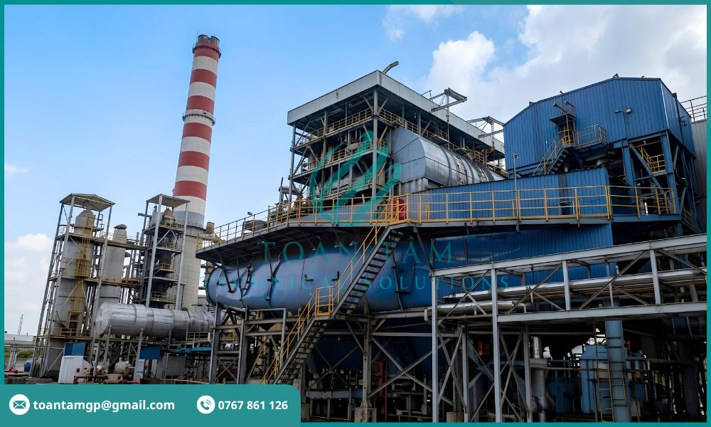 Nhà máy sử dụng lò hơi và lò đốt công nghiệp