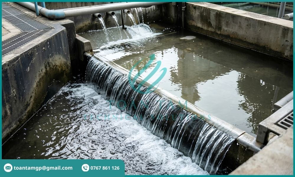 Nước sau xử lý đạt chất lượng tốt