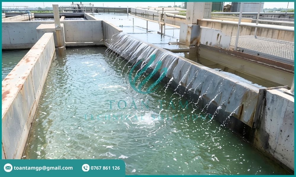 Nước sau xử lý đạt chất lượng