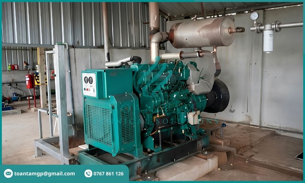 Tận dụng khí biogas để phát điện