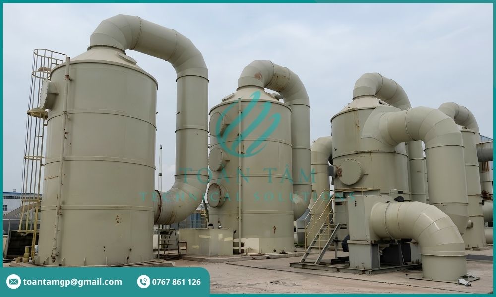 Tháp xử lý khí thải