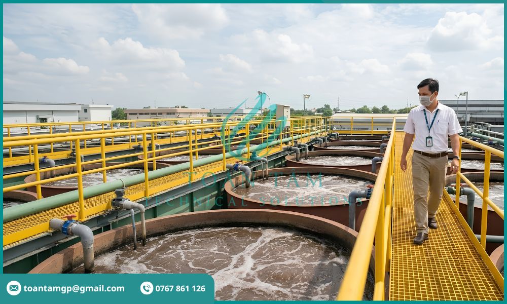 Theo dõi định kỳ chất lượng nước thải