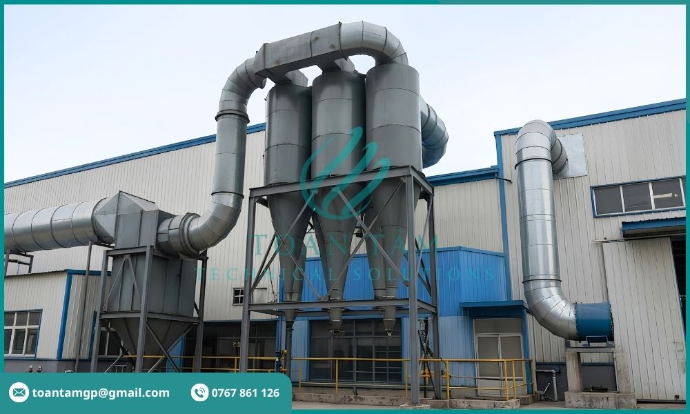 Thiết bị xử lý bụi Cyclone công nghiệp