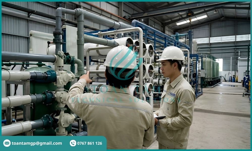Toàn Tâm kiểm tra và hỗ trợ vận hành