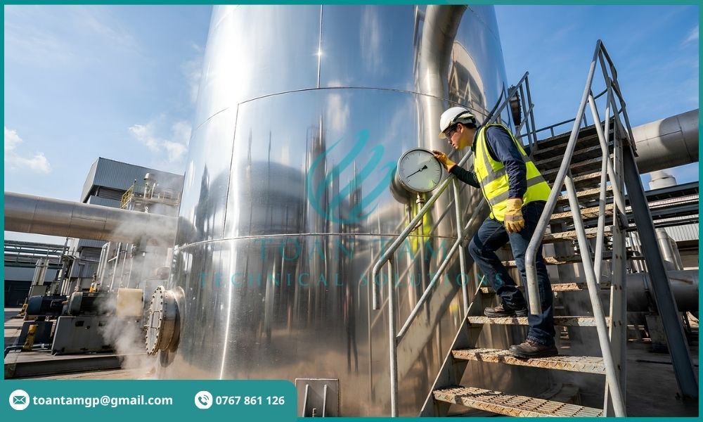 Dịch vụ xử lý khí thải lò đốt tại Toàn Tâm