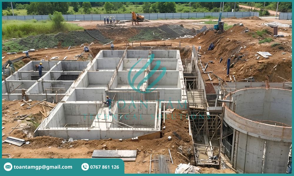 Xây dựng hệ thống xử lý nước thải mới