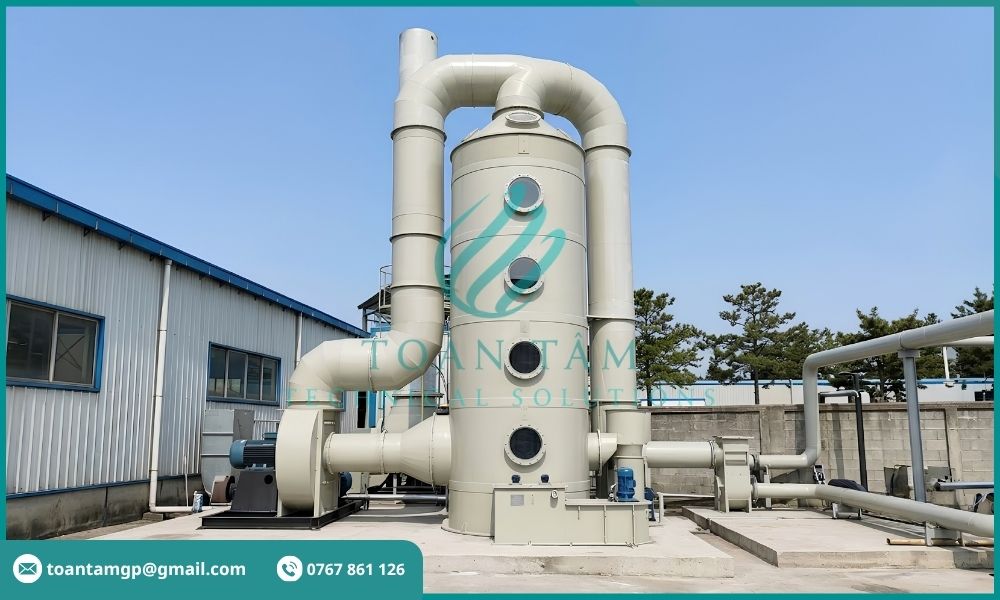 Xử lý khí HF phát sinh
