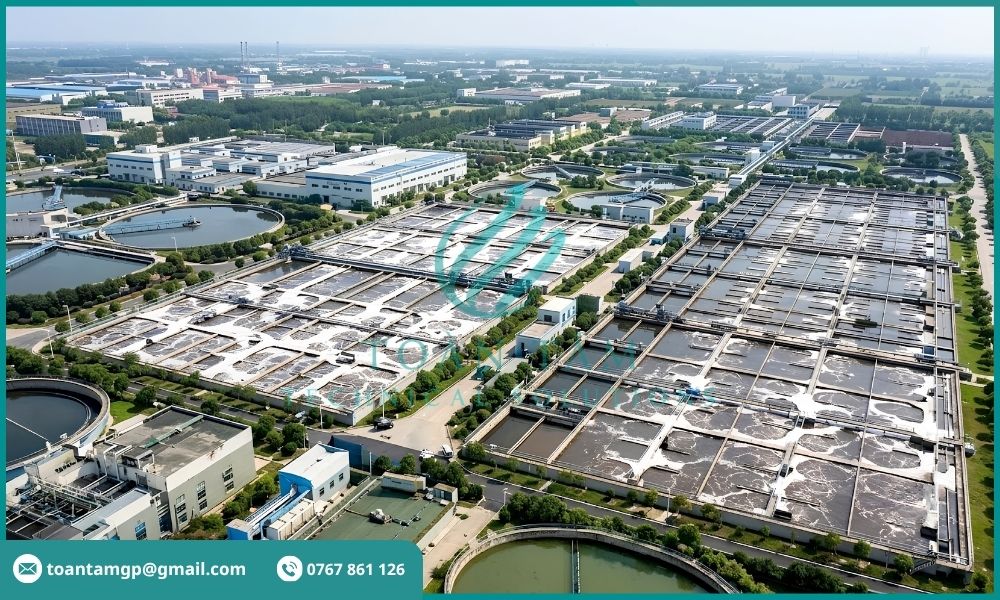 Xử lý lượng lớn nước thải
