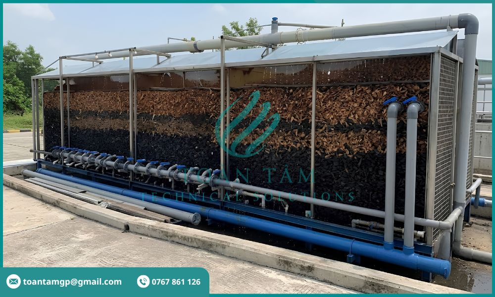 Xử lý mùi nước thải bằng công nghệ Biofilter