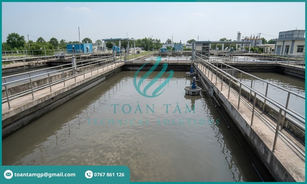 Bể điều hòa điều tiết nước thải