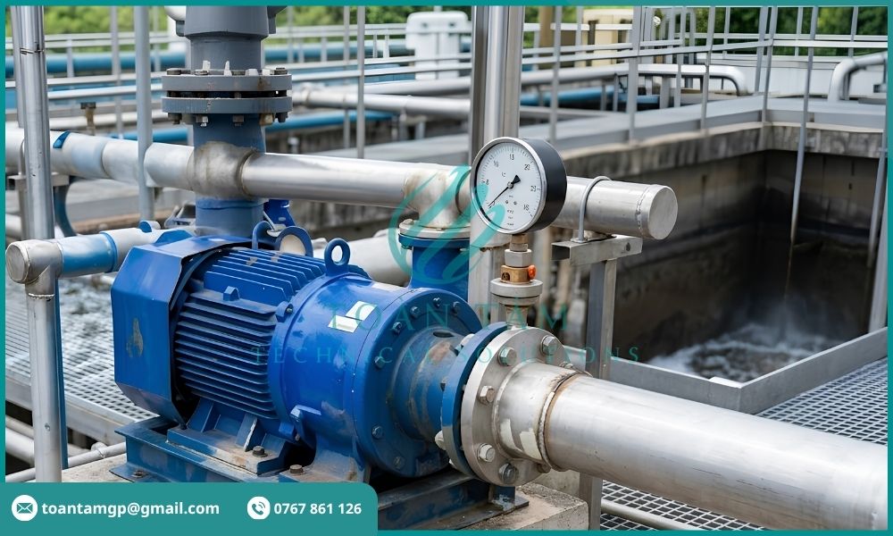 Bơm hút permeate của hệ thống MBR