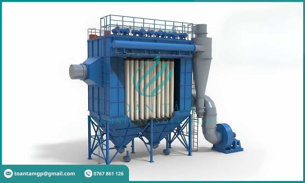 Cấu tạo hệ thống Bag Filter công nghiệp