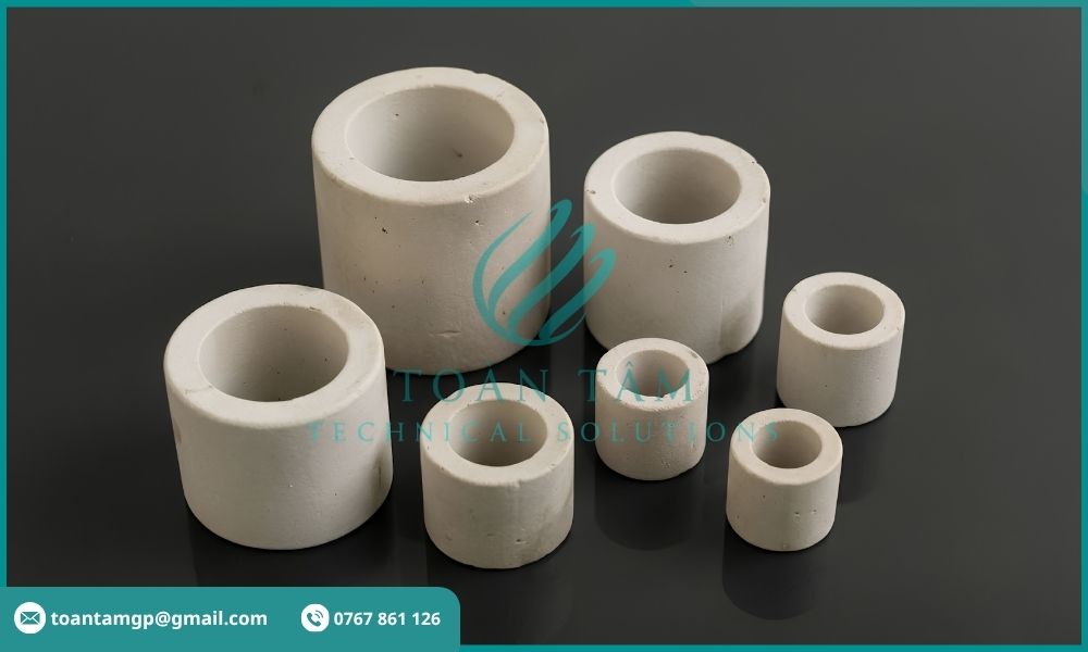 Đệm Raschig Ring dùng trong tháp hấp thụ khí thải