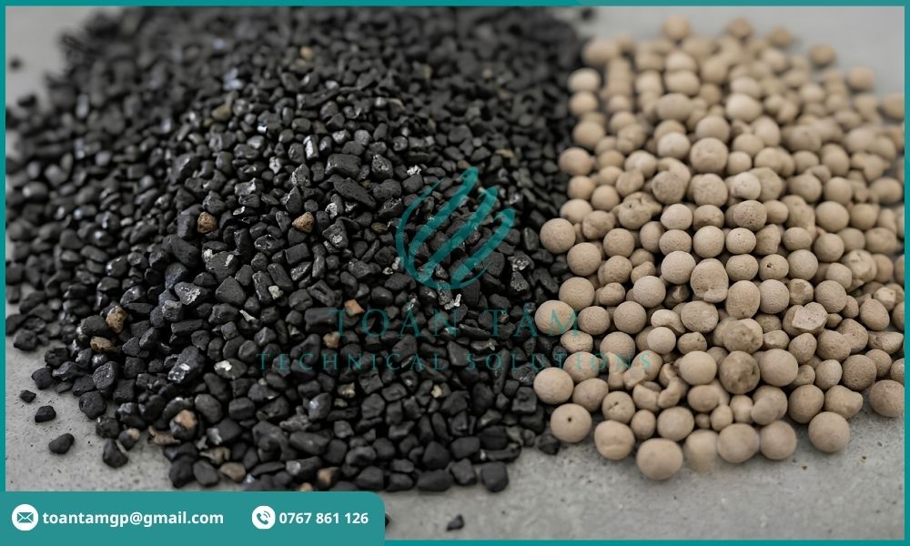 Hạt Pyrolox và Zeolite xử lý kim loại