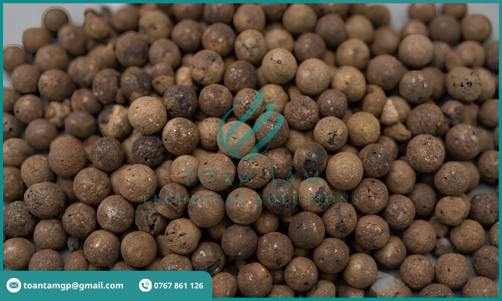 Hạt vật liệu chuyên dụng hỗ trợ xử lý sắt, mangan