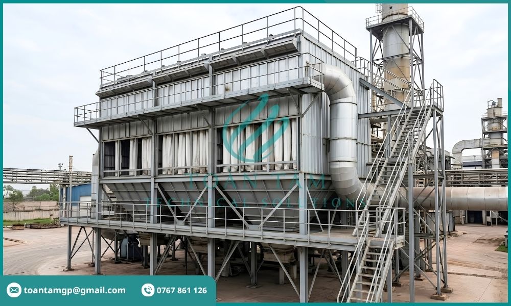 Hệ thống Bag Filter công nghiệp trong nhà máy
