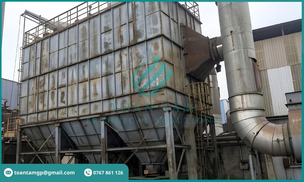 Hệ thống Bag Filter đã cũ và xuống cấp