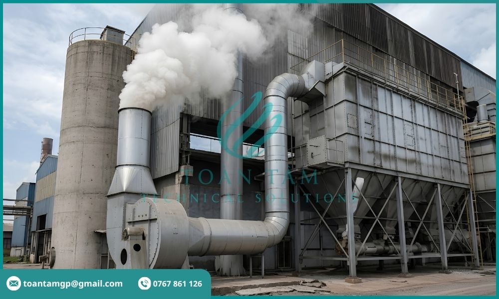 Hệ thống Bag Filter quá tải do lượng khí thải lớn