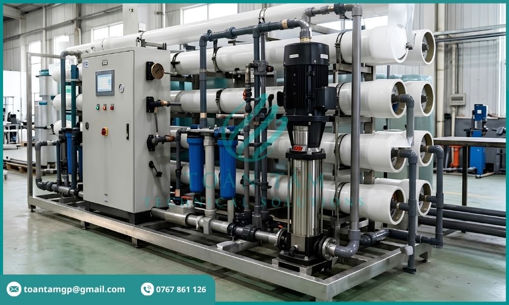 Hệ thống RO trong xử lý nước cấp