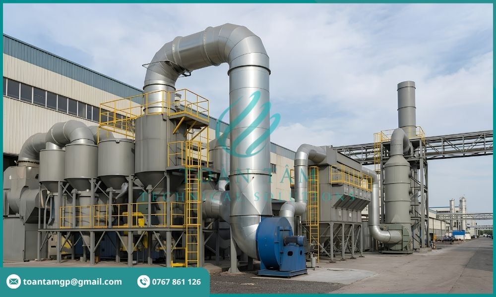 Hệ thống xử lý bụi sơn công nghiệp